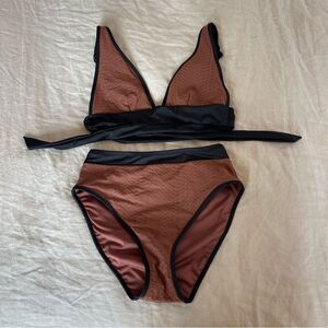 Brown sanctuary bikini 